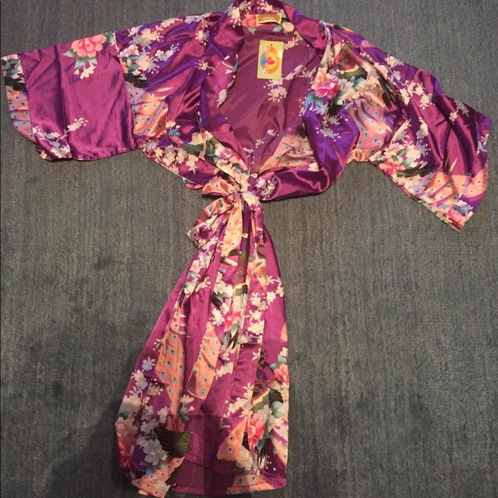 Women’s Silk like Robe